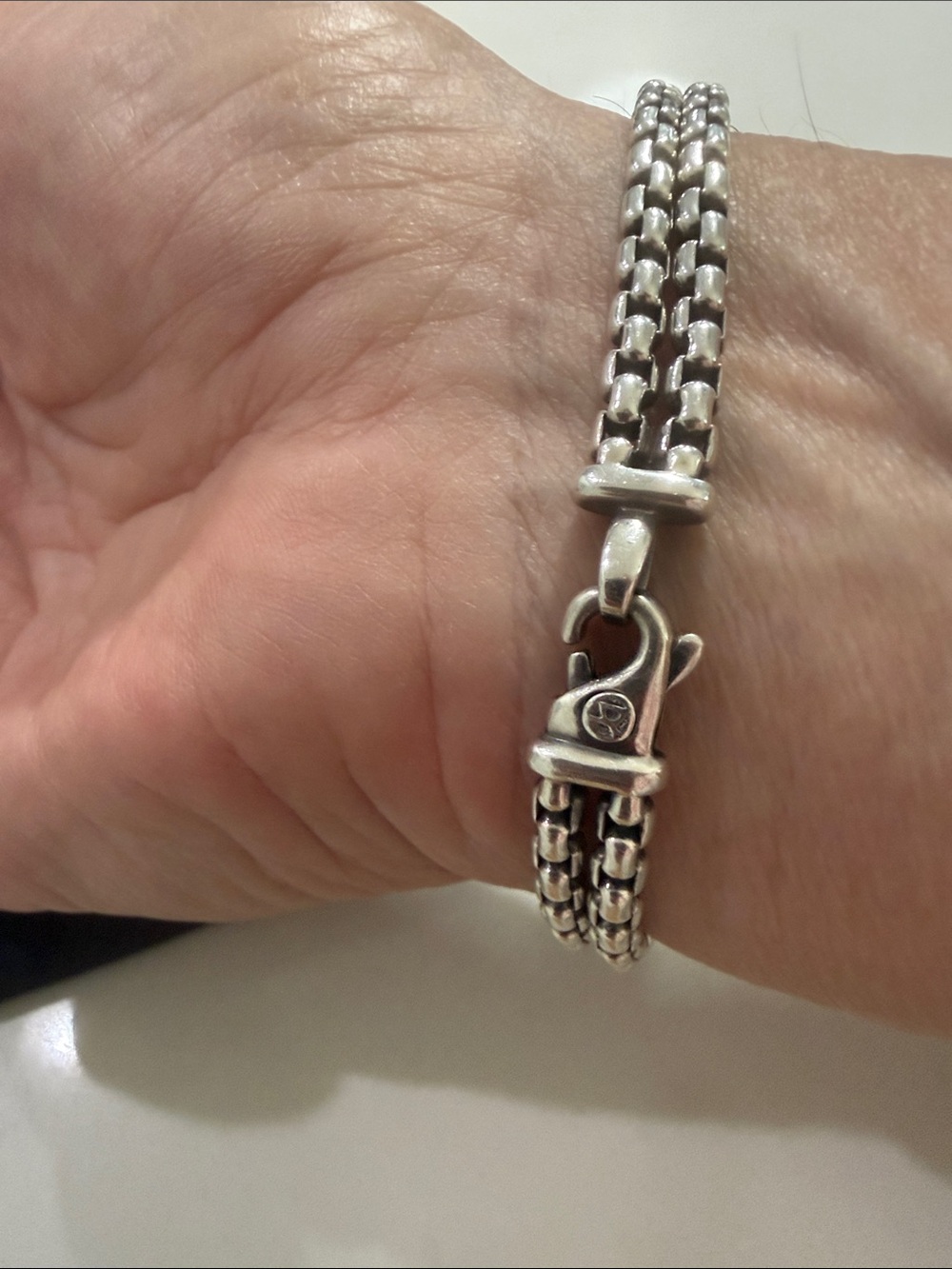 David Yurman ID bracelet - 7.5” - Picture 6 of 6